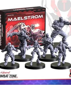 Cyberpunk Red Maelstrom Starter Gang Miniatures by Monster Fight Club