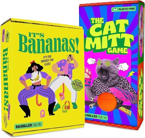 MCMILLER ENTERTAINMENT It's Bananas & The Cat Mitt Game Bundle