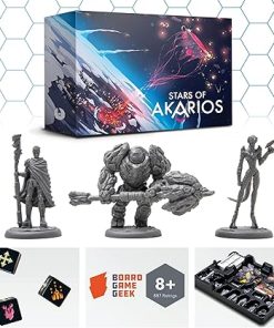 Stars of Akarios Strategy Campaign Board Game for 1-4 Players Ages 13+