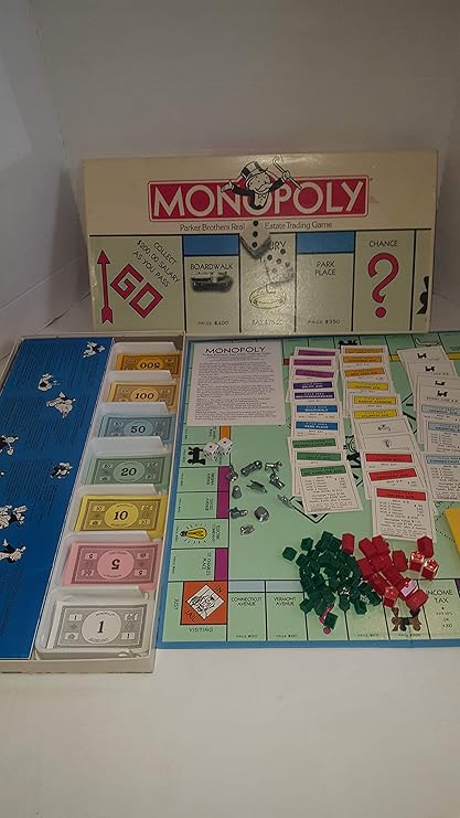 Monopoly 1985 Edition Classic Board Game for Family Fun Monopoly 1985 Edition Classic Board Game for Family Fun