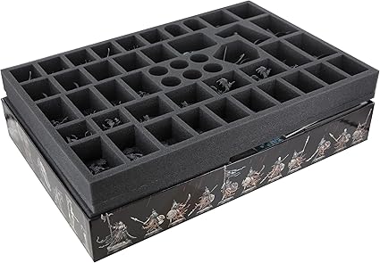 Feldherr Foam Set and Organizer for Warhammer Quest Cursed City Box