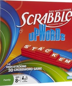 Hasbro Upwords Board Game Fun for Family and Friends
