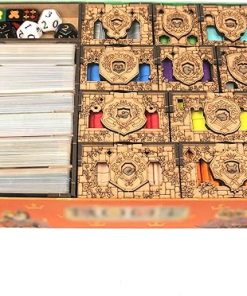 TowerRex Organizer for Root Board Game Riverfolk Marauder Clockwork Expansions