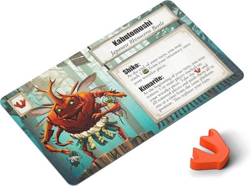 Kabuto Sumo Bug Wrestling Board Game for 2 to 4 Players 15-20 Minutes - Image 2