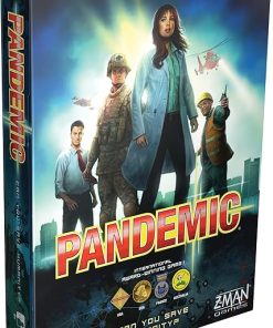 Pandemic Board Game Base Game – Cooperative Strategy for 2-4 Players