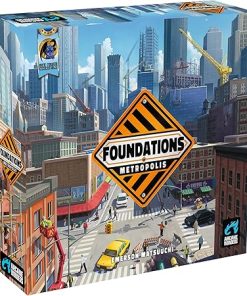 Foundations of Metropolis Strategy Board Game for 1 to 4 Players Ages 14+