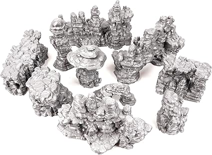 Desert Canyon Rocks Set for Star Wars Legion and Sci-Fi Wargames 2 Desert Canyon Rocks Set for Star Wars Legion and Sci-Fi Wargames - Image 2