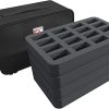 Feldherr Mini Plus 64 Miniature Figure Storage Case for Collectors