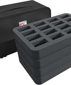 Feldherr Mini Plus 64 Miniature Figure Storage Case for Collectors