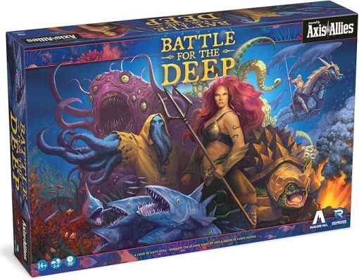 Renegade Games Battle for the Deep Board Game Aquatic Factions 2-4 Players