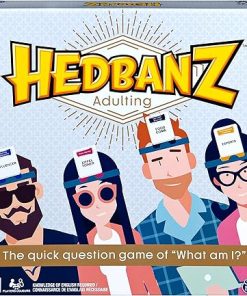 Spin Master Games Hedbanz Adulting, Hilarious Party Game of Guessing and Charades for Millennials
