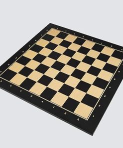 Mega Size Black Unscratchable Chess Board for Adults and Kids Fun