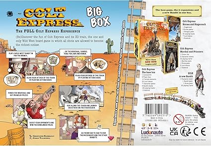 Colt Express Big Box Wild West Board Game for 2-9 Players Ages 8+ 2