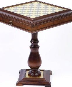 Venezia Chess and Checkers Table by Bello Games – Italian Collection 2