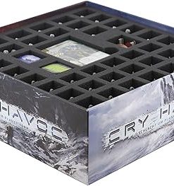 Feldherr Foam Tray Set for Cry Havoc Board Game Organizer Box