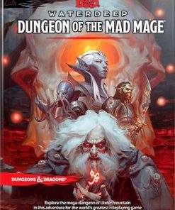 Waterdeep Dungeon of The Mad Mage Adventure Book for Dungeons and Dragons