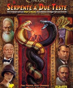 Pulp Cthulhu Two-Headed Snake Lure for Macabre Adventures