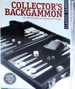 Backgammon Game with Carrying Case for Collectors and Players 2