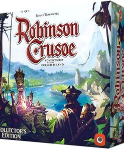 Robinson Crusoe Collectors Edition Cooperative Survival Board Game Ages 14+