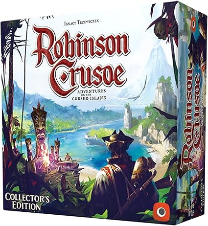 Robinson Crusoe Collectors Edition Cooperative Survival Board Game Ages 14+ Robinson Crusoe Collectors Edition Cooperative Survival Board Game Ages 14+