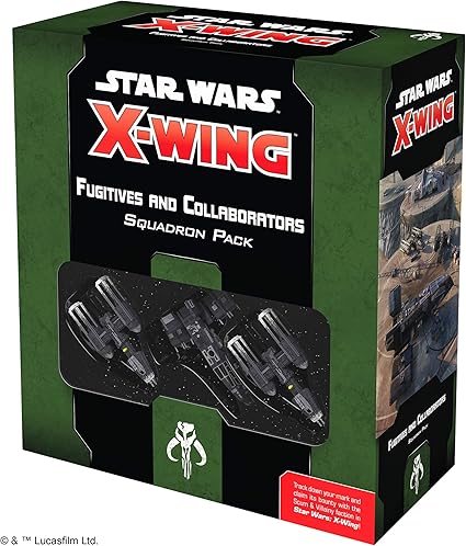 Star Wars X-Wing Fugitives and Collaborators Squadron Pack Game 2 Star Wars X-Wing Fugitives and Collaborators Squadron Pack Game - Image 2