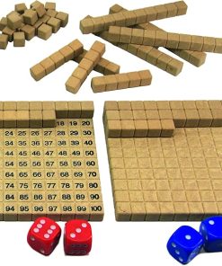 Wissner 2000 Hundred Board Math Game in Multiple Colors 2