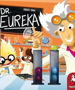 Pegasus Spiele 57100G Dr Eureka Game for Kids and Family Fun 2