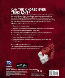 Vampire The Masquerade 5th Edition Blood-Stained Love Sourcebook 2