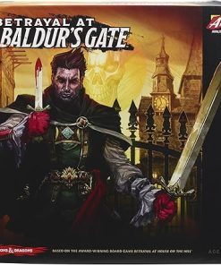 Avalon Hill Hasbro Gaming Betrayal at Baldur’s Gate Modular Board Hidden Traitor Game,Ages 12 and Up,D&D,Based on Betrayal at House on The Hill