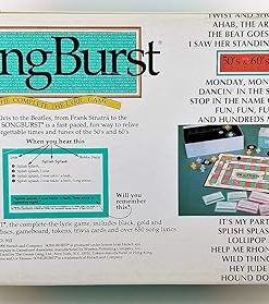 Song Burst Complete the Lyric Game Fun for Music Lovers 2