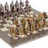 Tzar Ivan The Great Chessmen with Georgio Leatherette Chess Board 4