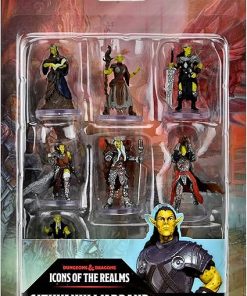 Dungeons and Dragons Githyanki Warband 7 Pre-Painted Miniature Set