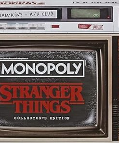 Monopoly Game Stranger Things Collector’s Edition Board Game for Ages 14 & Up