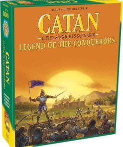 CATAN Conquerors Expansion – Defend Catan from Invasion – Strategy Game