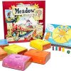 Meadow Adventure Book Board Game Expansion with Watercolor Illustrations