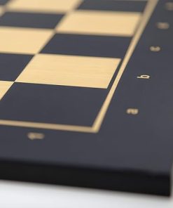 Mega Size Black Unscratchable Chess Board for Adults and Kids Fun 2