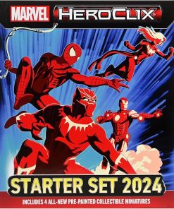 WizKids Marvel HeroClix Starter Set 2024 for Collectors and Fans