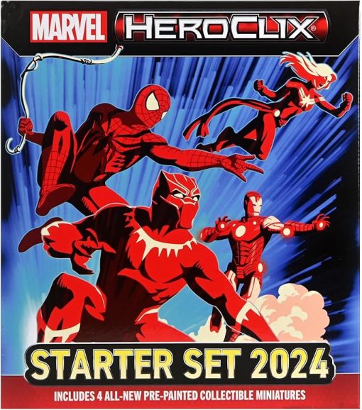 WizKids Marvel HeroClix Starter Set 2024 for Collectors and Fans