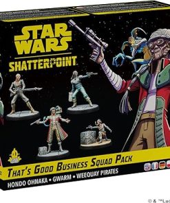 Star Wars Shatterpoint That’s Good Business Squad Pack – Tabletop Miniatures Game, Strategy Game for Kids and Adults, Ages 14+, 2 Players, 90 Minute Playtime, Made by Atomic Mass Games