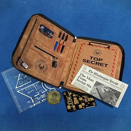 The Man from Sector Six – Secret Agent Escape-Room Board Game by The Mystery Agency 2 The Man from Sector Six - Secret Agent Escape-Room Board Game by The Mystery Agency - Image 2