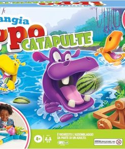 Hasbro Gaming Mangia Ippo Catapult Game for 2 to 4 Kids Ages 4+