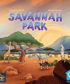 Savannah Park Strategy Board Game for 1 to 4 Players Ages 8 and Up 2
