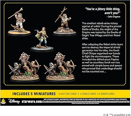 Star Wars Shatterpoint Ee Chee Maa Squad Pack Tabletop Miniatures Game 2 Star Wars Shatterpoint Ee Chee Maa Squad Pack Tabletop Miniatures Game - Image 2