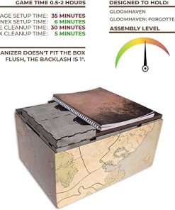 Gloomhaven Wooden Organizer for Storage of All Expansions and Inserts 2