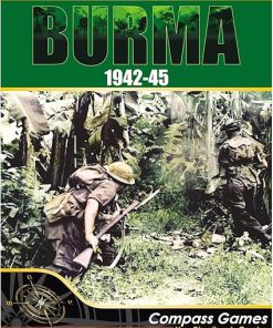 Burma 1942-45 Board Game by Compass Games for Adults Age 18 and Up