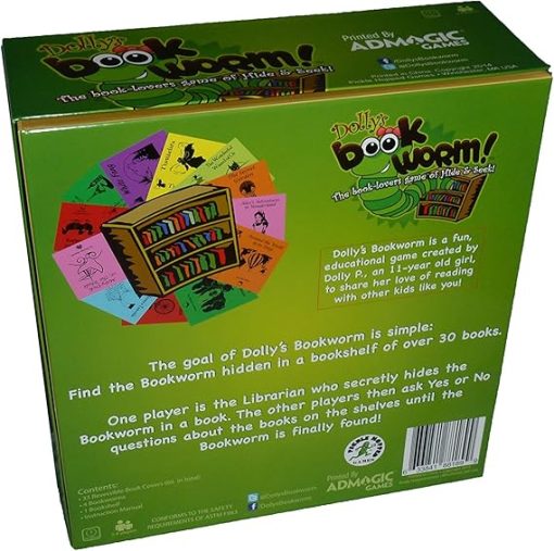Dolly's Bookworm Educational Game for Girls and Boys - Image 2
