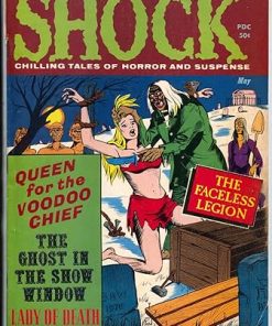 Shock Volume 3 Issue 2 1971 Horror Magazine Lady of Death Voodoo Queen