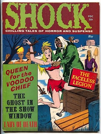 Shock Volume 3 Issue 2 1971 Horror Magazine Lady of Death Voodoo Queen Shock Volume 3 Issue 2 1971 Horror Magazine Lady of Death Voodoo Queen