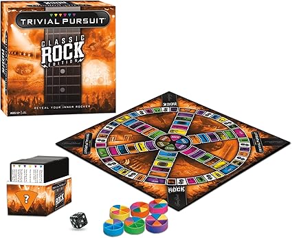 Classic Rock Trivia Pursuit Game for Music Lovers and Fans 2 Classic Rock Trivia Pursuit Game for Music Lovers and Fans - Image 2