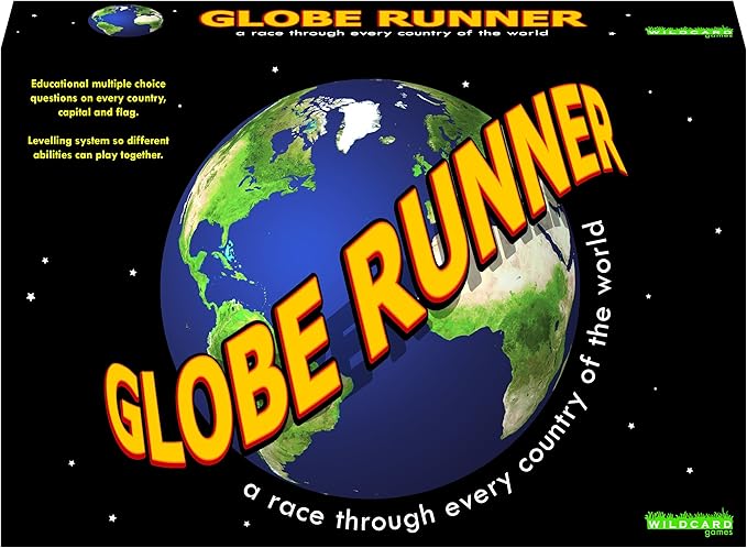 Globe Runner – Fun Educational Board Game for Kids and Adults Worldwide Globe Runner - Fun Educational Board Game for Kids and Adults Worldwide